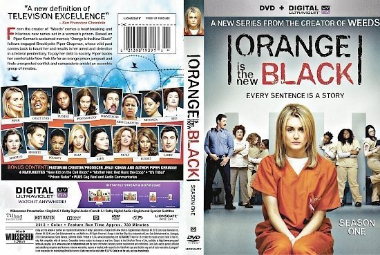 dvd cover Orange Is the New Black: Season 1 R1