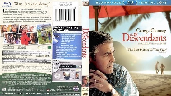 dvd cover The Desendants