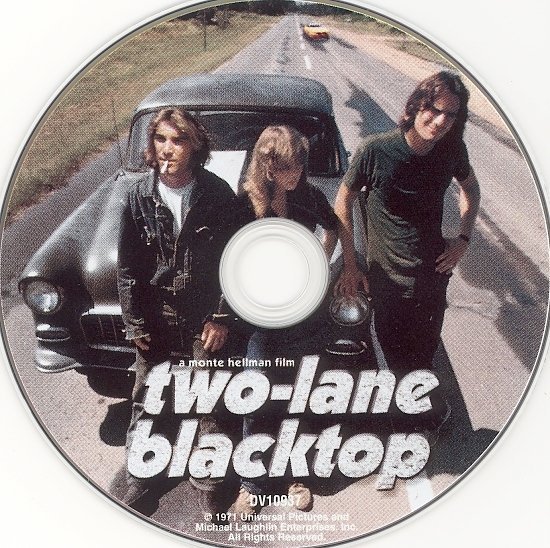dvd cover Two-Lane Blacktop (1971) WS R1