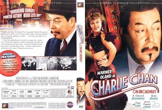 dvd cover Charlie Chan On Broadway (1937) R1
