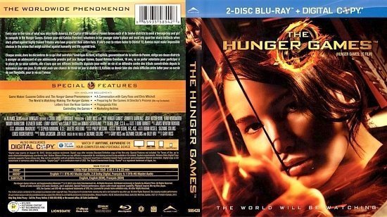 dvd cover The Hunger Game