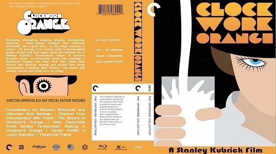 dvd cover Clockwork Orange