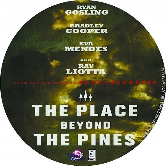 dvd cover The Place Beyond the Pines R0 Custom