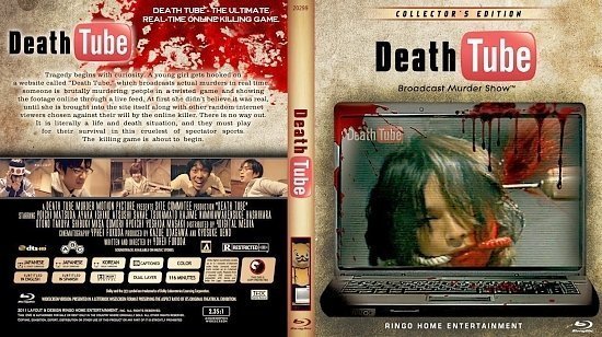 dvd cover Copy of Death Tube Blu Ray 2012