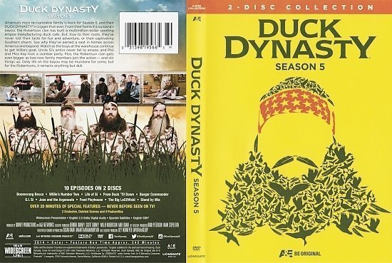 dvd cover Duck Dynasty: Season 5 R1