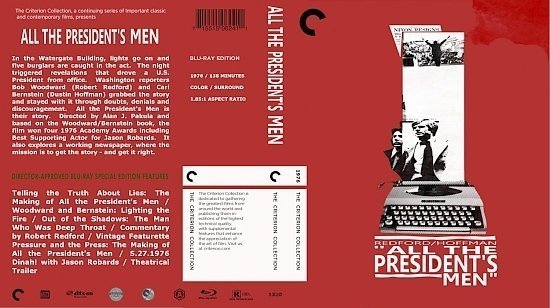 dvd cover All The Presidents Men