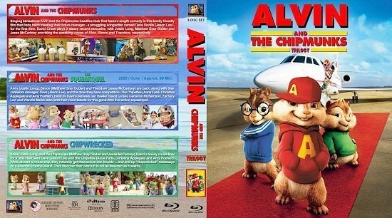 dvd cover Alvin Triple v2 BR