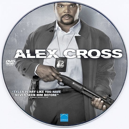 dvd cover Alex Cross R0 Custom DVD Label