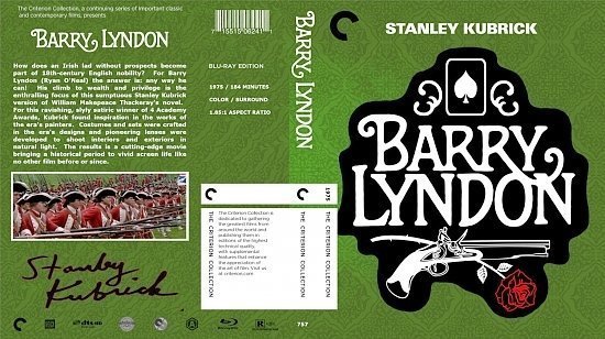 dvd cover Barry Lyndon