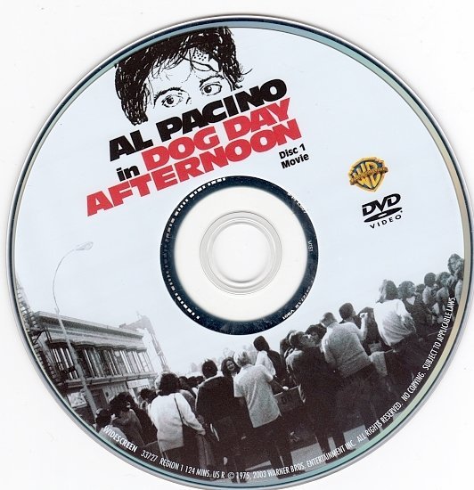 dvd cover Dog Day Afternoon (1975) WS R1