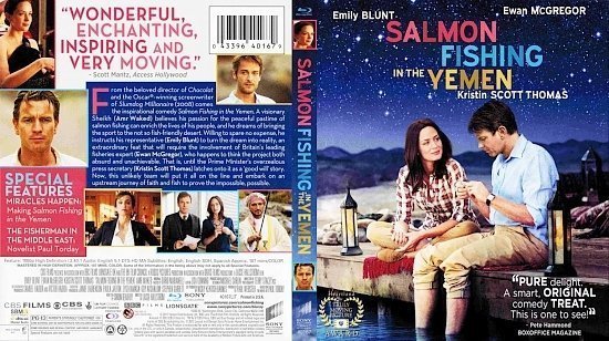 dvd cover Salmon Fishing In The Yemen