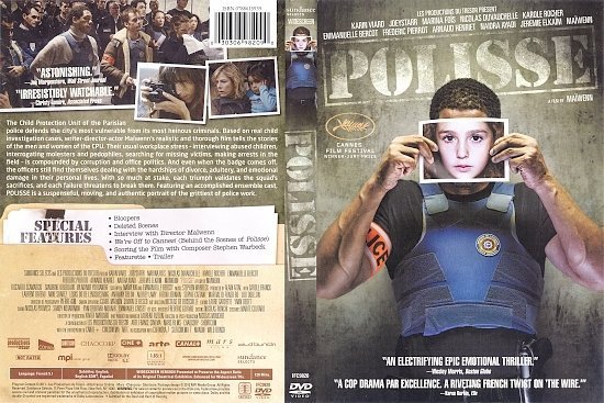 dvd cover Polisse (2011) R1