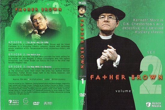 dvd cover Father Brown Set 2 Vol. 1 & Vol.2 (1974)