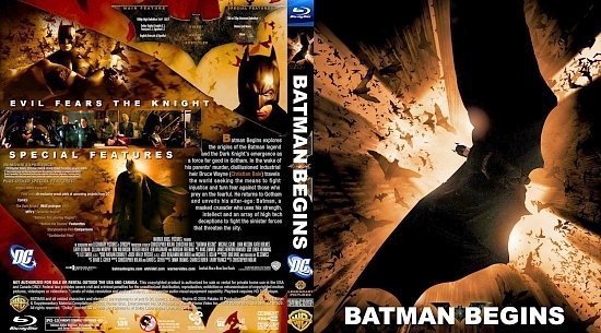 dvd cover BATMAN BEGINS3