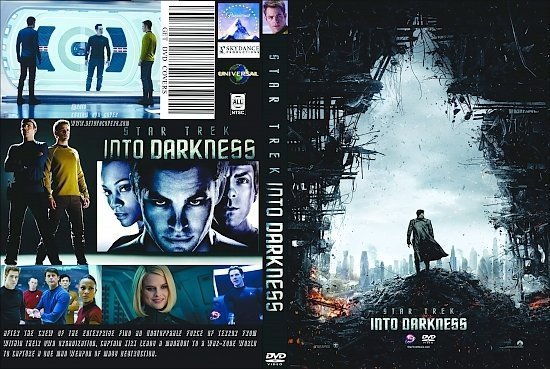 dvd cover Star Trek Into Darkness R0 Custom