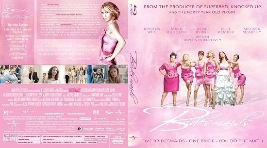 dvd cover Bridesmaids Blu ray v2