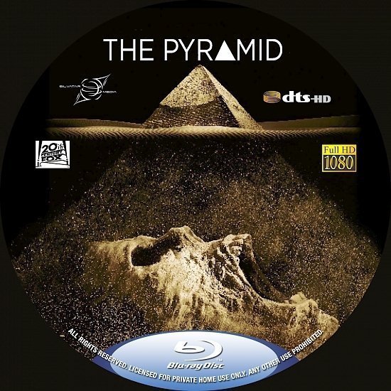 dvd cover The Pyramid R0 Custom BD Cover & Label