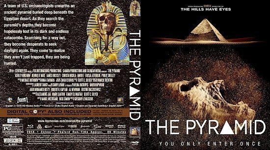 dvd cover The Pyramid R0 Custom BD Cover & Label
