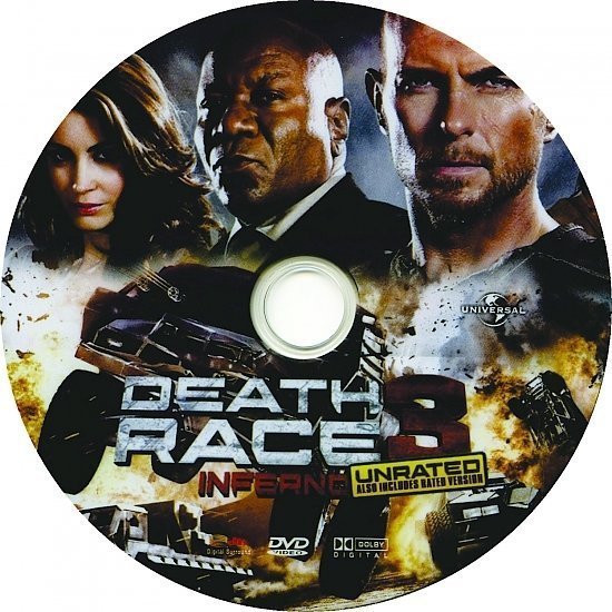 dvd cover Death Race 3: Inferno R1