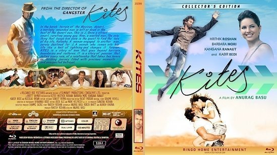 dvd cover Copy of Kites Blu Ray 2012