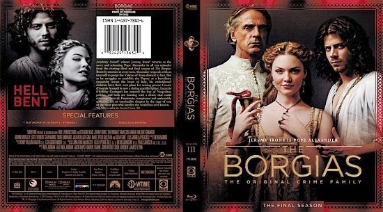 dvd cover The Borgias