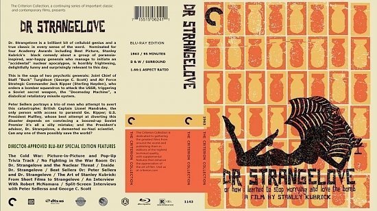 dvd cover Dr Strangelove