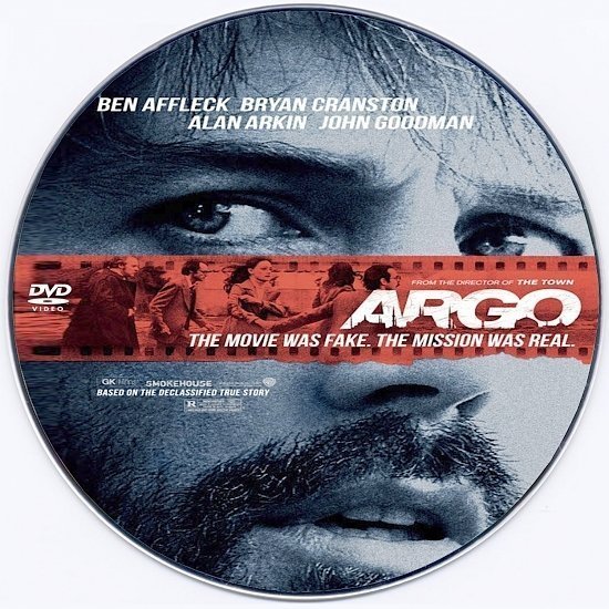 dvd cover Argo R0 Custom DVD Label