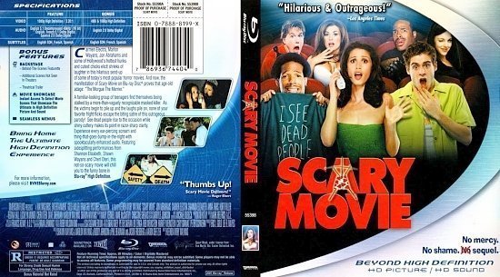 dvd cover Scary Movie