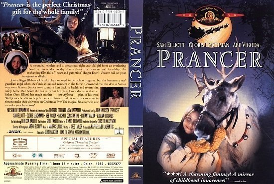dvd cover Prancer (1989) WS R1