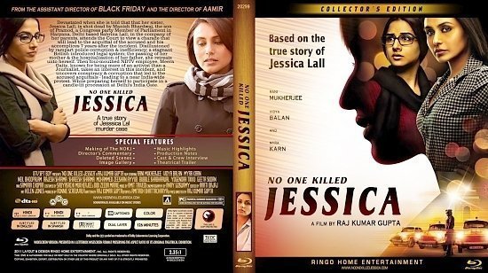 dvd cover Copy of No One Killed Jessica Blu Ray 2012