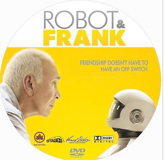 dvd cover Robot & Frank R1