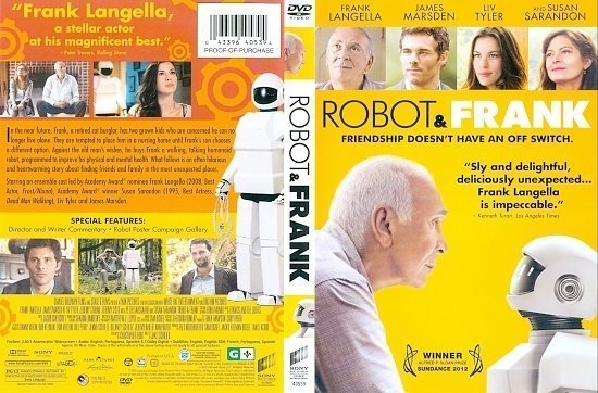 dvd cover Robot & Frank R1