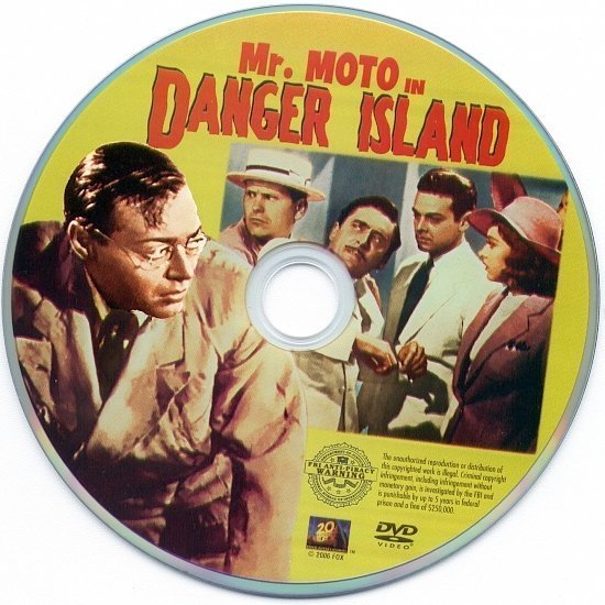 dvd cover Mr. Moto In Danger Island (1939) R1
