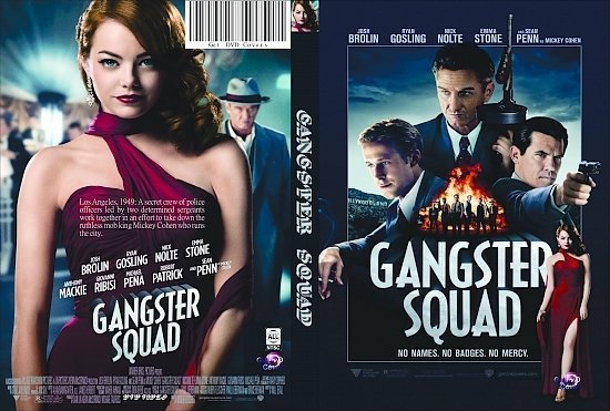 dvd cover Gangster Squad R0 Custom