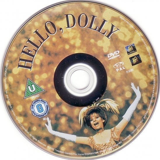 dvd cover Hello, Dolly! (1969) WS R2