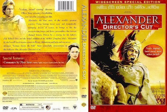 dvd cover Alexander (2004) WS SE DC R1