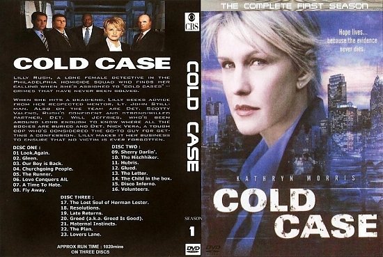dvd cover Cold Case: Complete Season 1 Custom