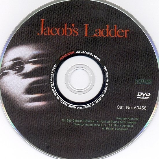 dvd cover Jacob's Ladder (1990) SE R1