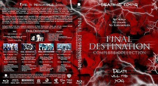 dvd cover Final Destination Collection
