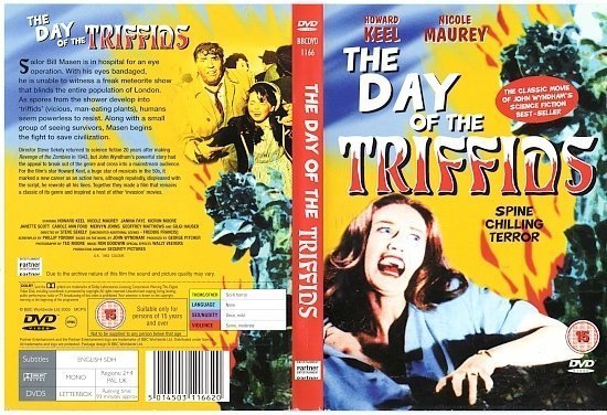 dvd cover The Day Of The Triffids (1962) R2