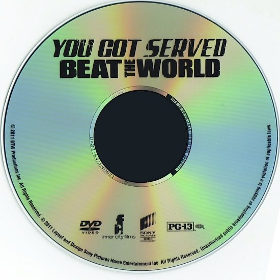 dvd cover You Got Served: Beat The World (2011) R1