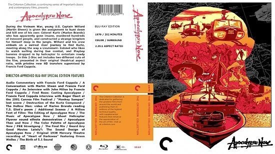 dvd cover Apocalypse Now