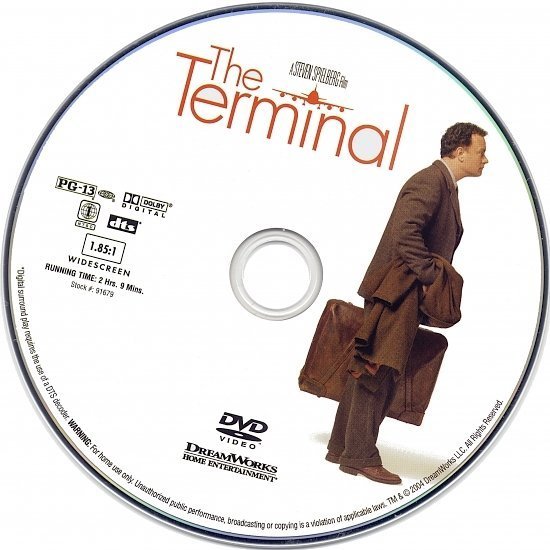 dvd cover The Terminal (2004) R1