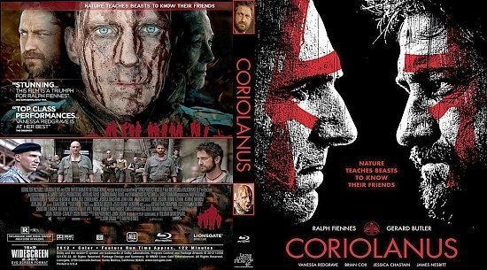 dvd cover Coriolanus 2011 BD