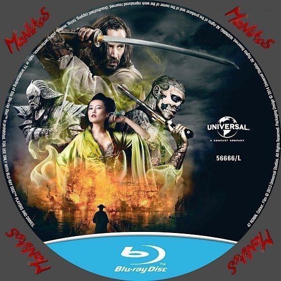 dvd cover 47 Ronin R1 Custom Blu-ray