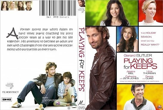 dvd cover Playing for Keeps R0 Custom