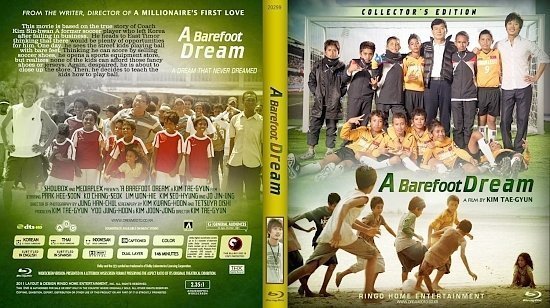 dvd cover Copy of A Barefoot Dream Blu Ray 2012