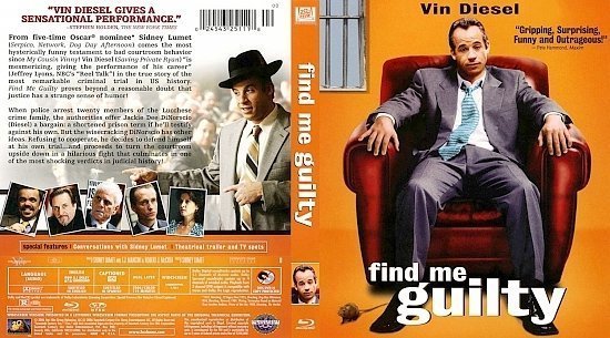 dvd cover Find Me Guilty