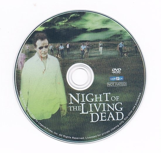 dvd cover Night of the Living Dead (1968) FS R1