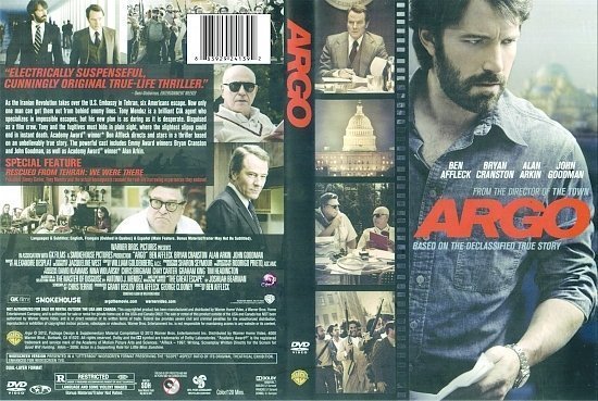 dvd cover Argo R1